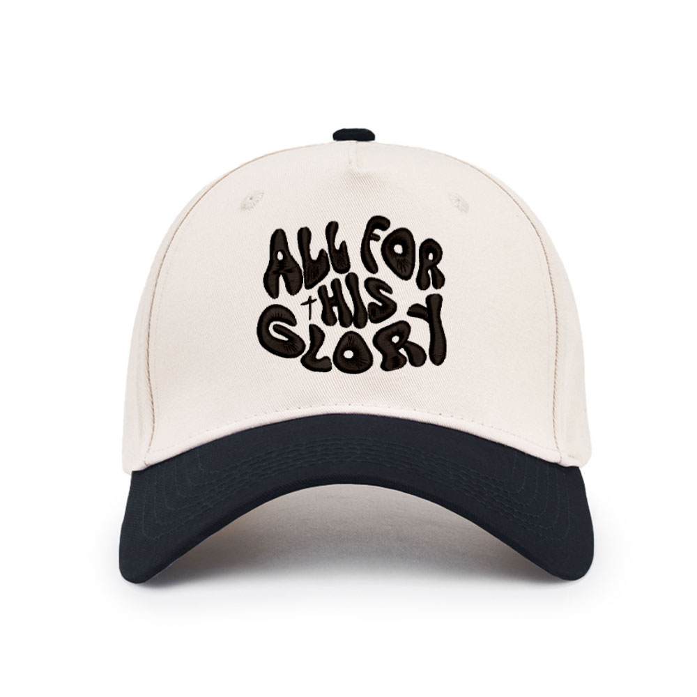 All For His GLory Christian Trucker Hat-Teevibe