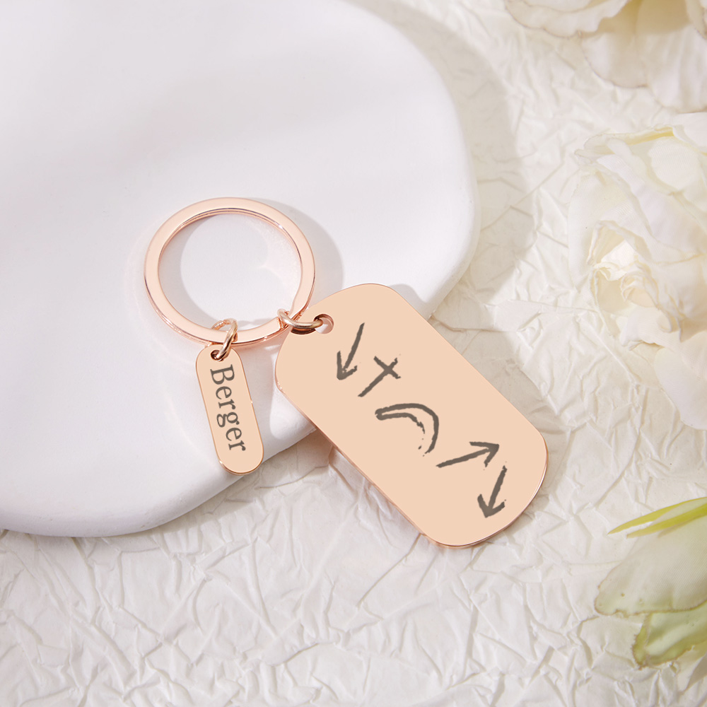Personalized Christian Keychain-Teevibe