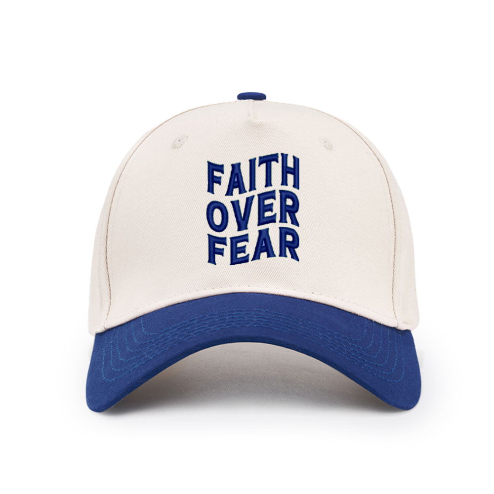 Faith Over Fear Christian Trucker Hat-Teevibe