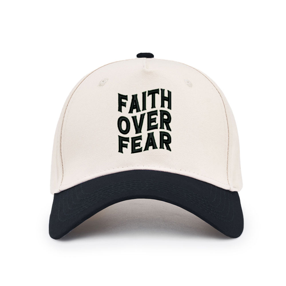 Faith Over Fear Christian Trucker Hat-Teevibe