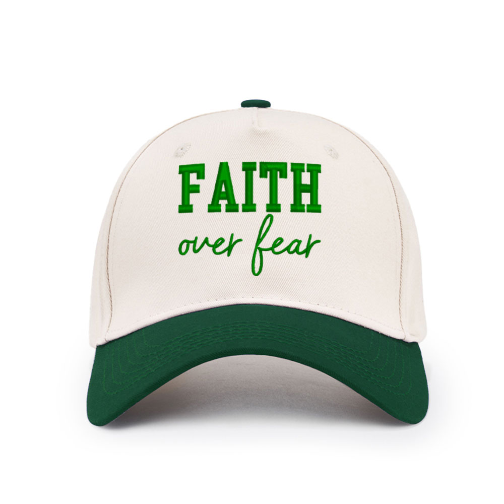 Faith Over Fear Christian Trucker Hat-Teevibe
