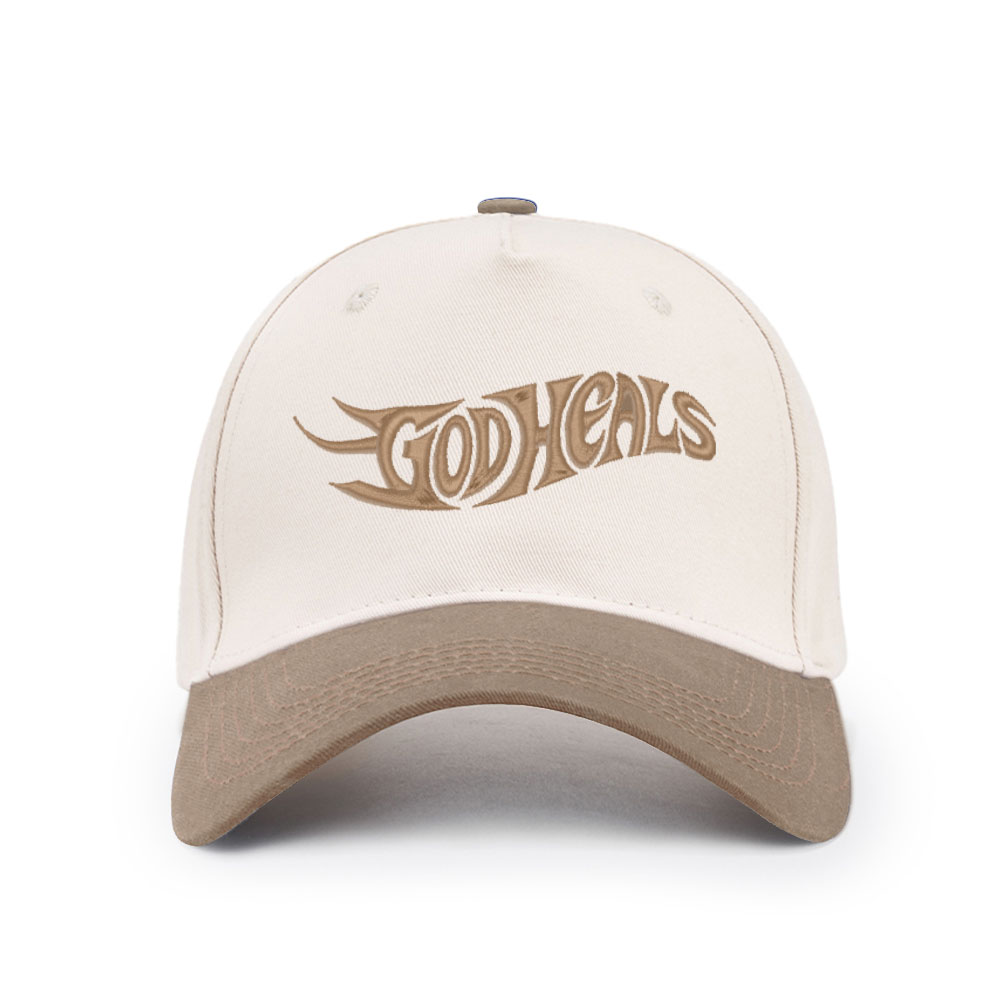 God Heals Christian Trucker Hat-Teevibe