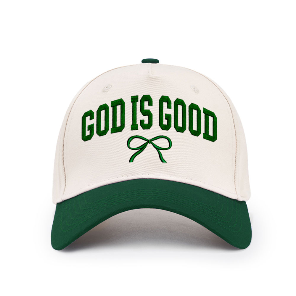 God Is Good Christian Trucker Hat-Teevibe