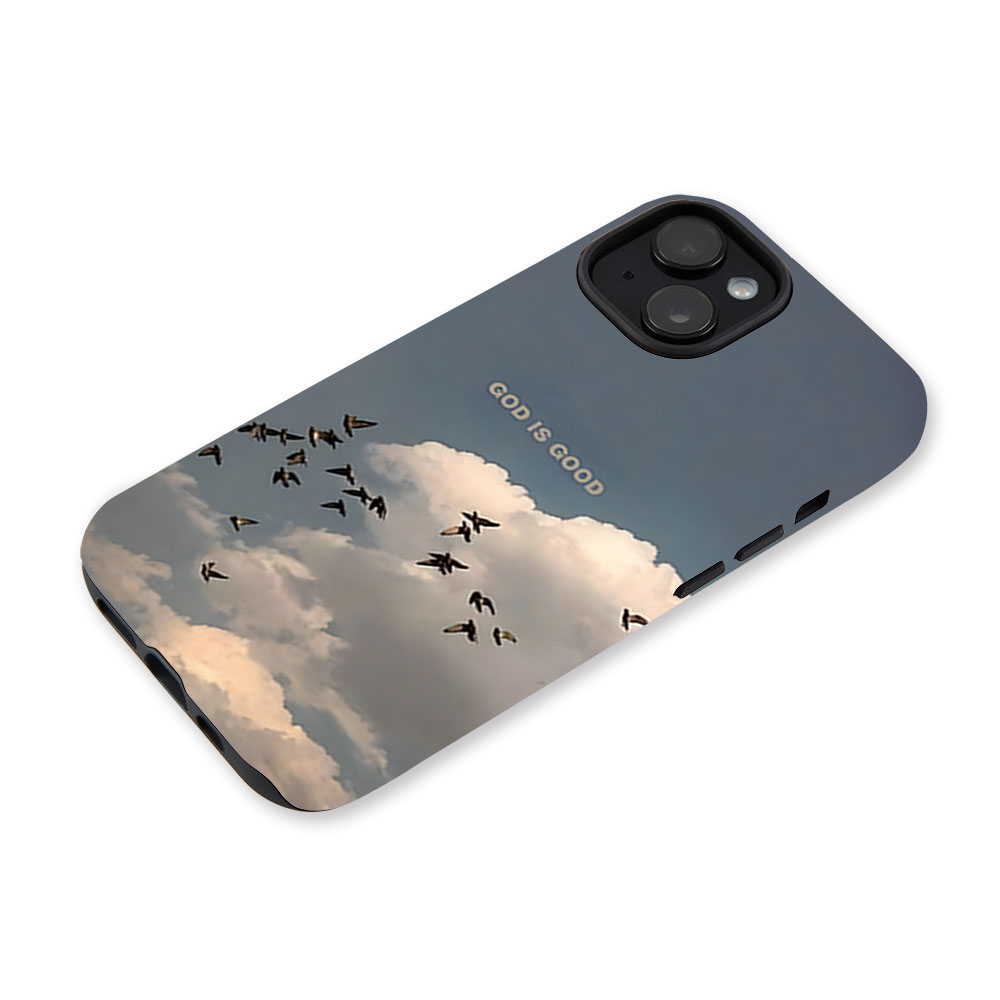 God Is Good Christian Phone Case-Teevibe