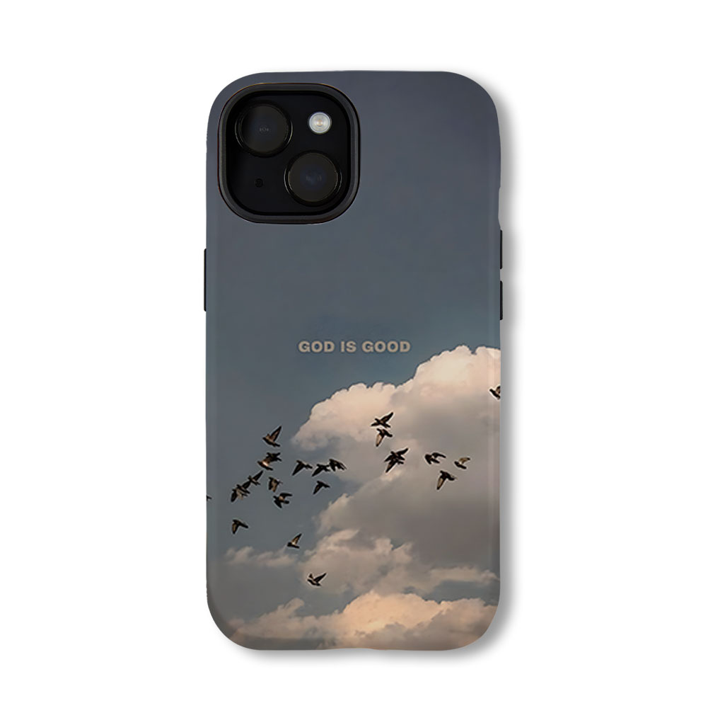 God Is Good Christian Phone Case-Teevibe
