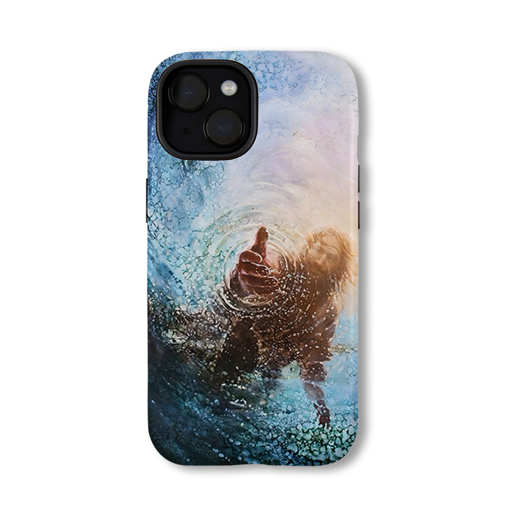 God Saves Christian Phone Case-Teevibe