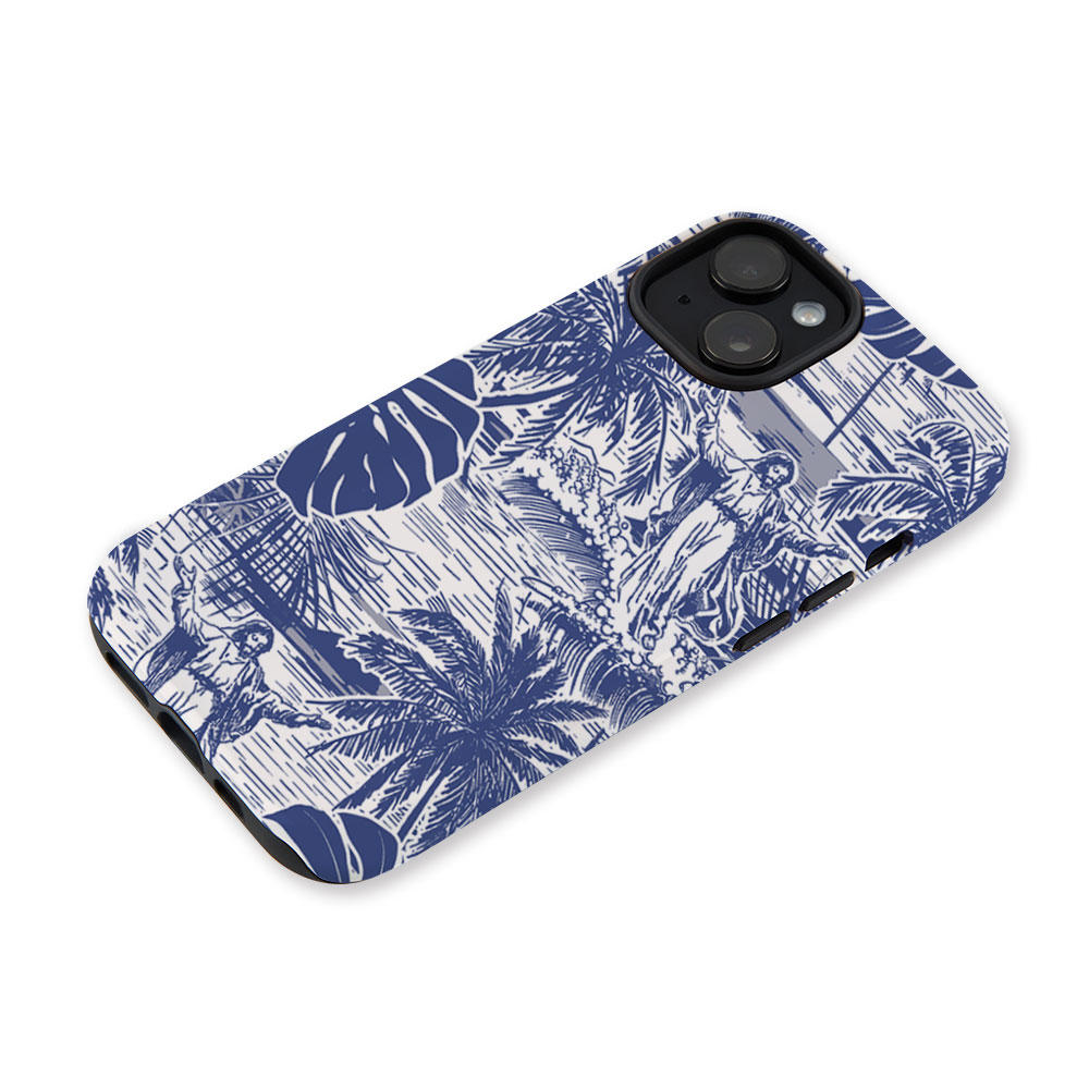 God Surfing Christian Phone Case-Teevibe