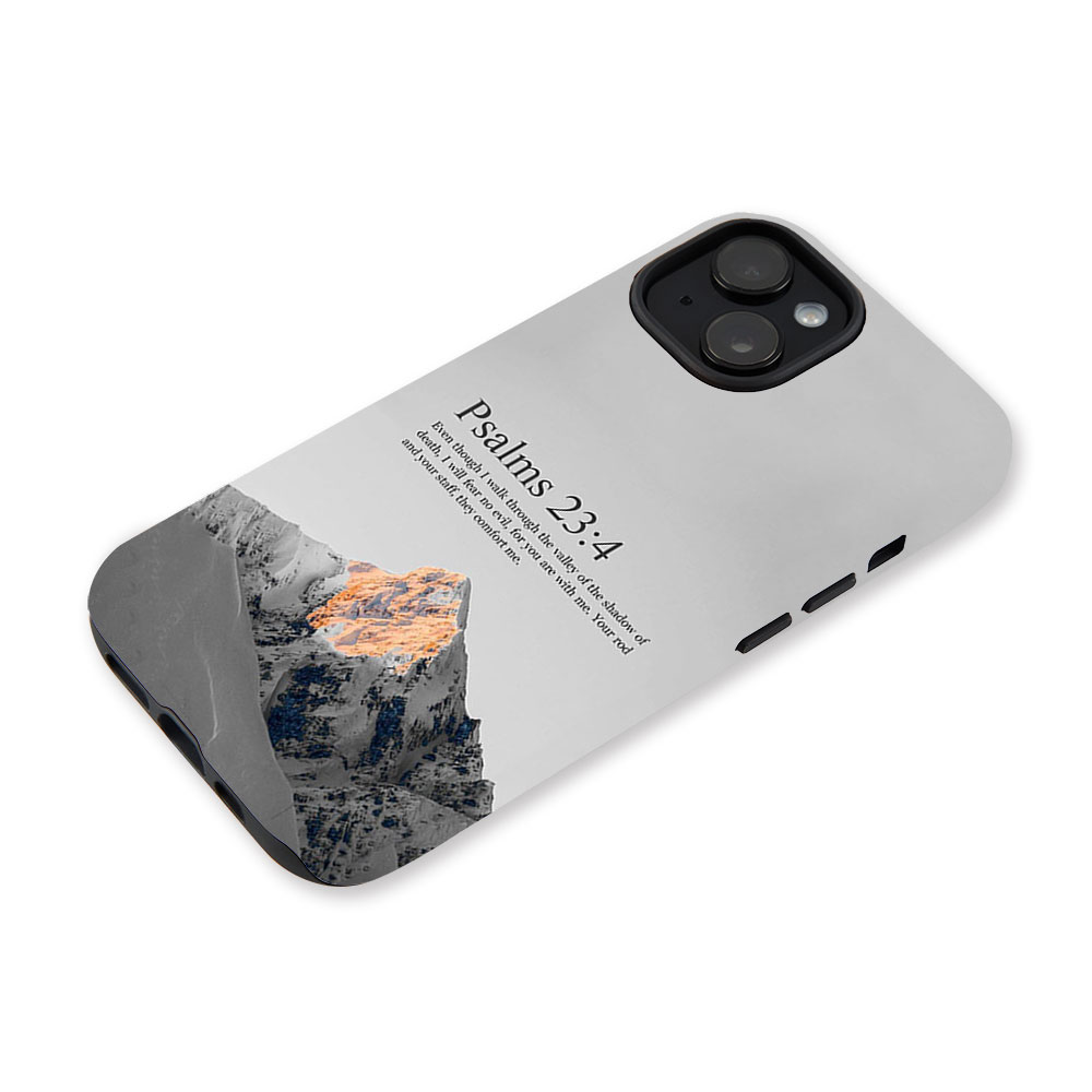 God With You Christian Phone Case-Teevibe