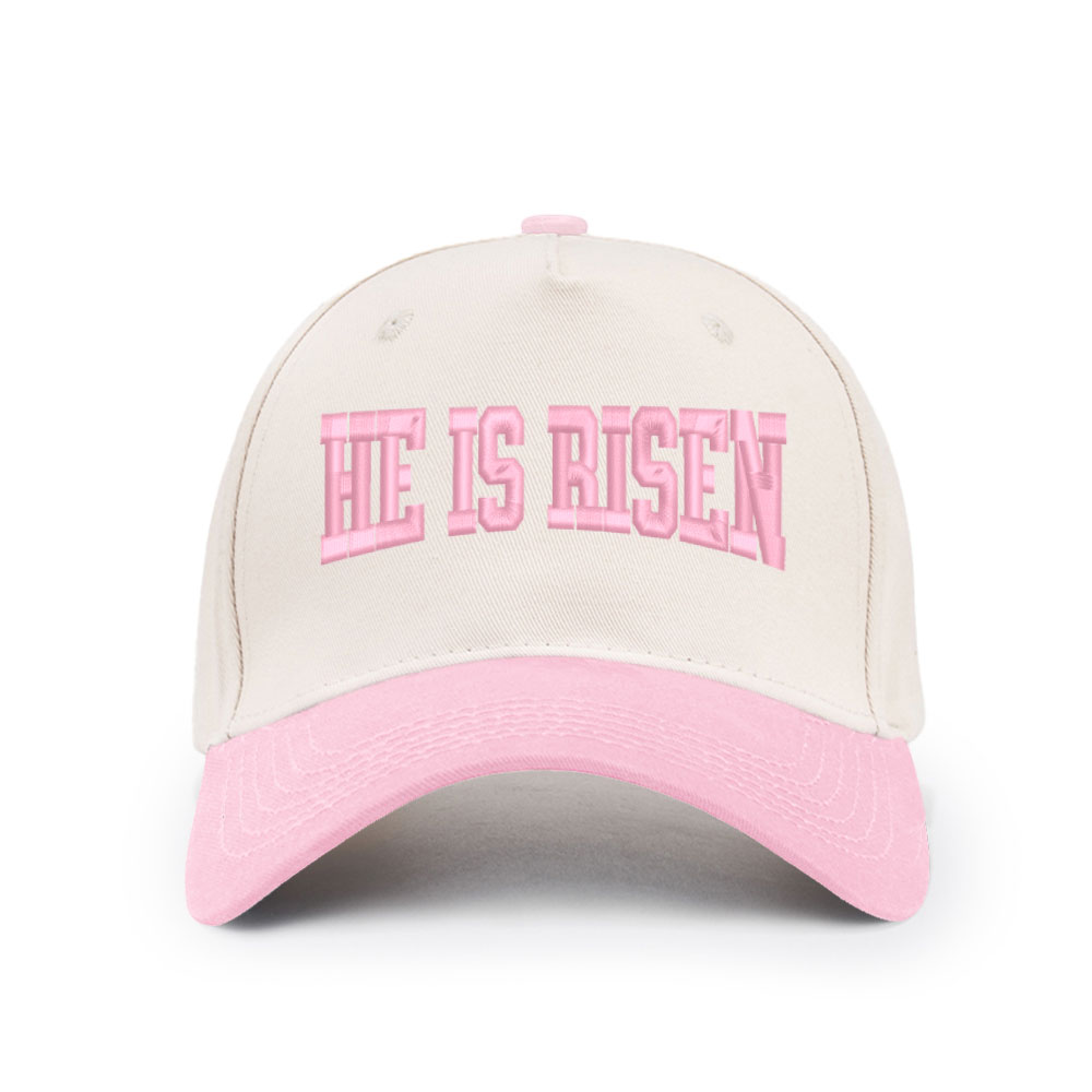 He Is Rizzen Christian Trucker Hat-Teevibe