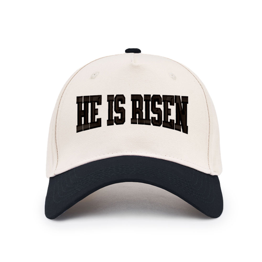 He Is Rizzen Christian Trucker Hat-Teevibe