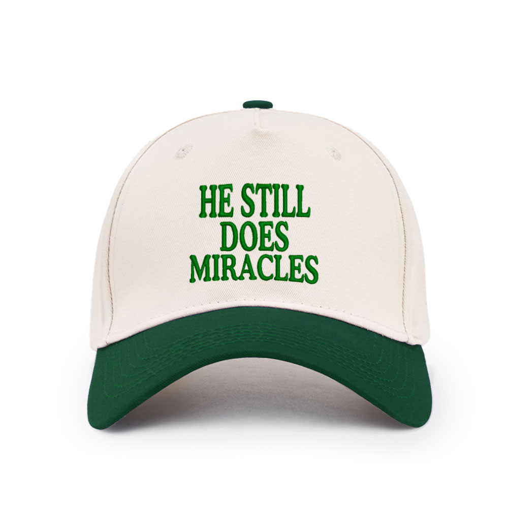 He Still Does Miracles Christian Trucker Hat-Teevibe