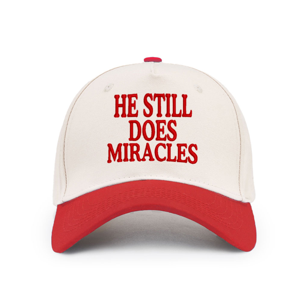 He Still Does Miracles Christian Trucker Hat-Teevibe