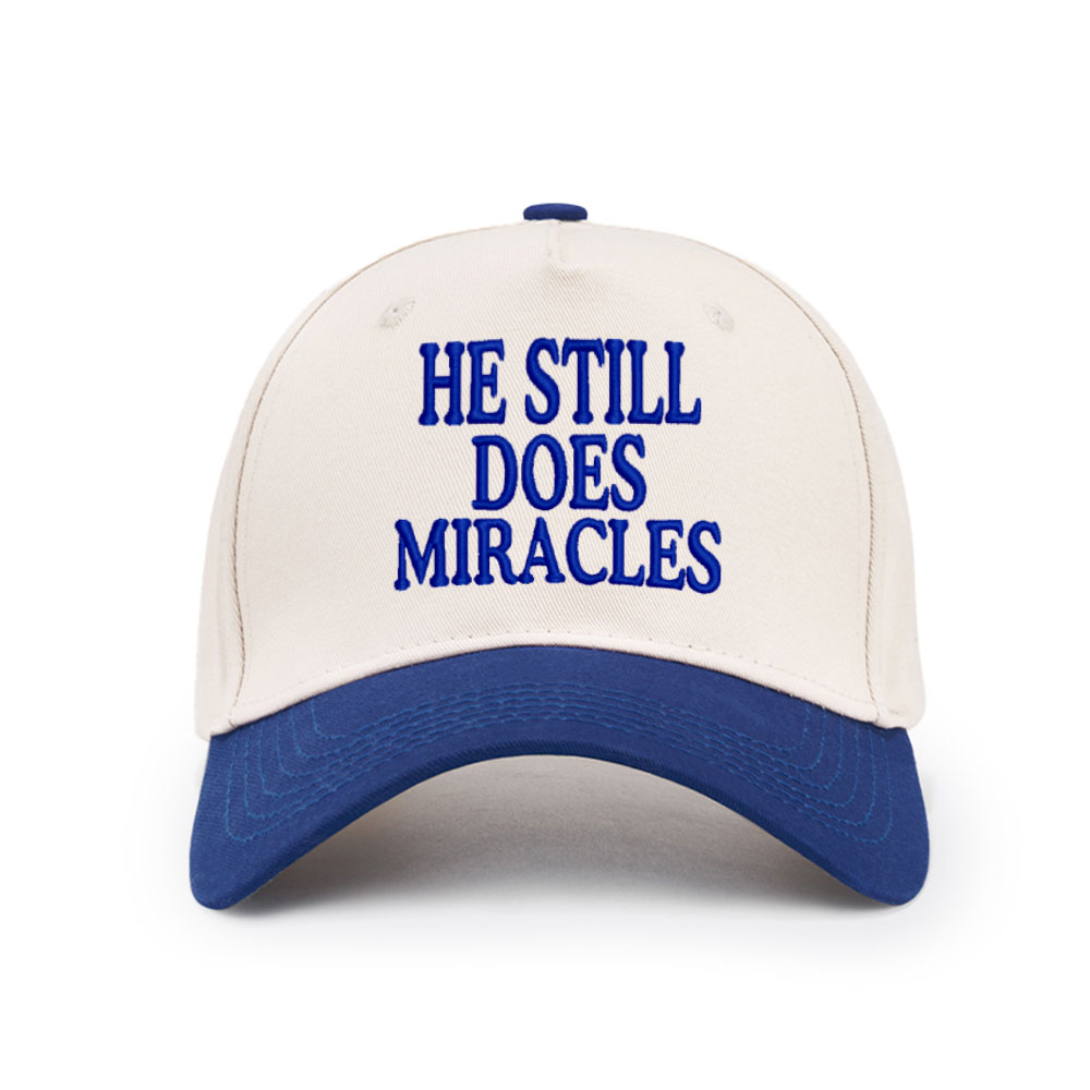 He Still Does Miracles Christian Trucker Hat-Teevibe