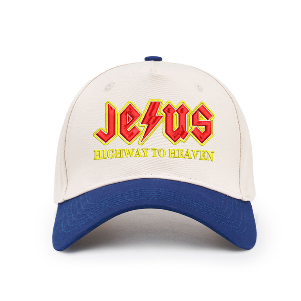 Highway To Heaven Christian Trucker Hat-Teevibe