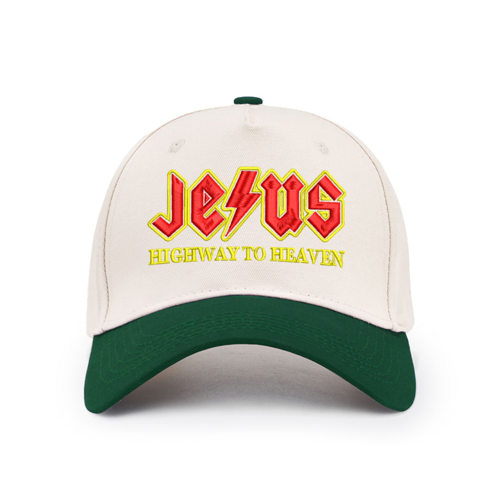 Highway To Heaven Christian Trucker Hat-Teevibe