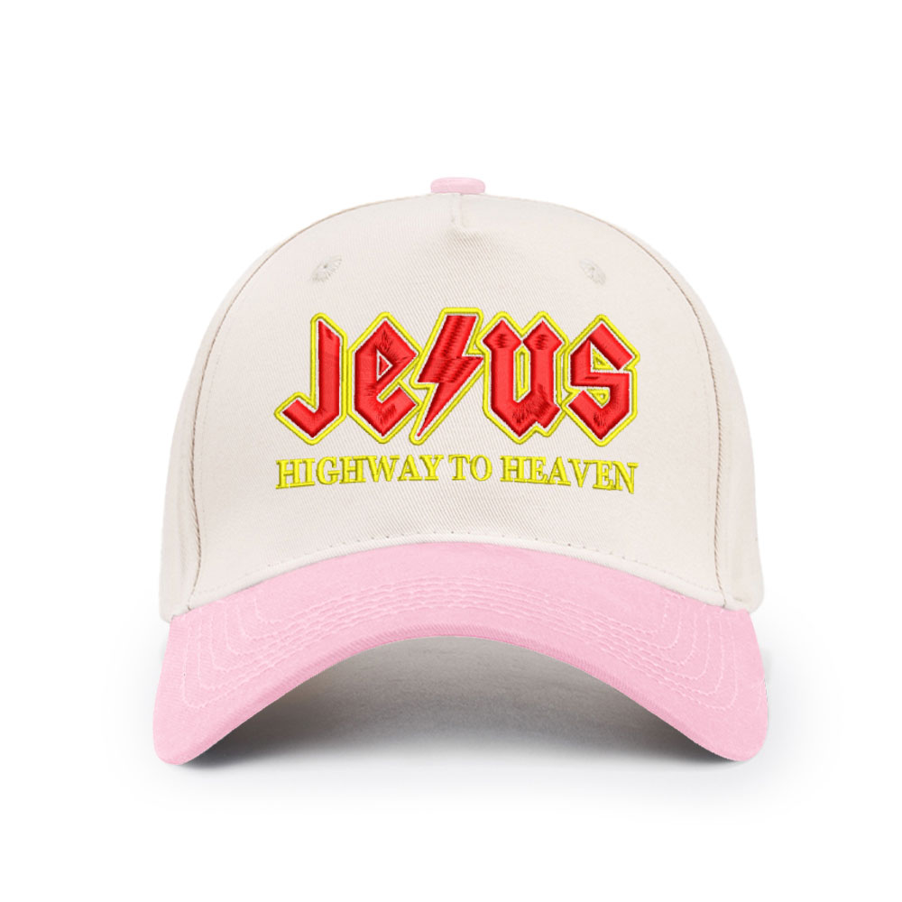Highway To Heaven Christian Trucker Hat-Teevibe