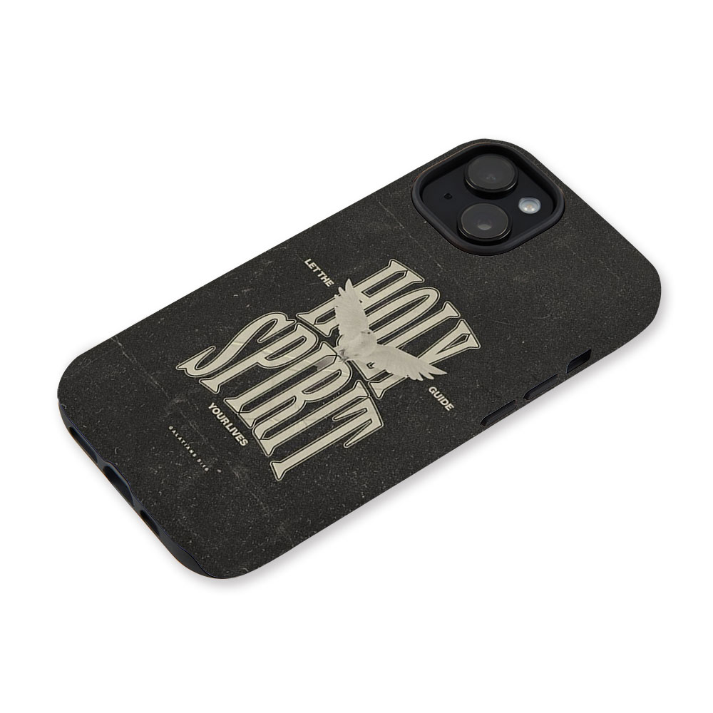 Holy Spirit Christian Black Phone Case-Teevibe
