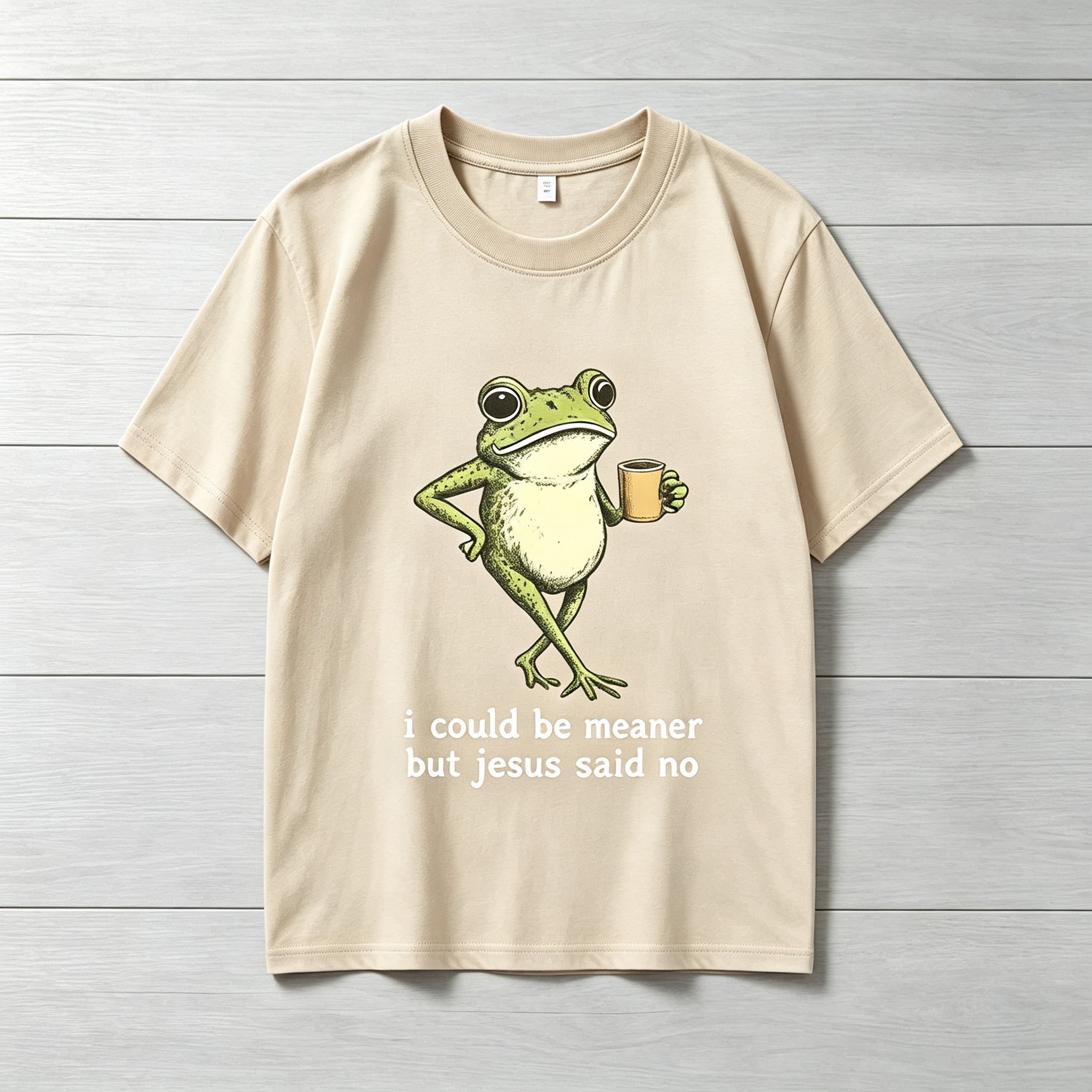 I Could Be Meaner But Jesus Said No T-shirt