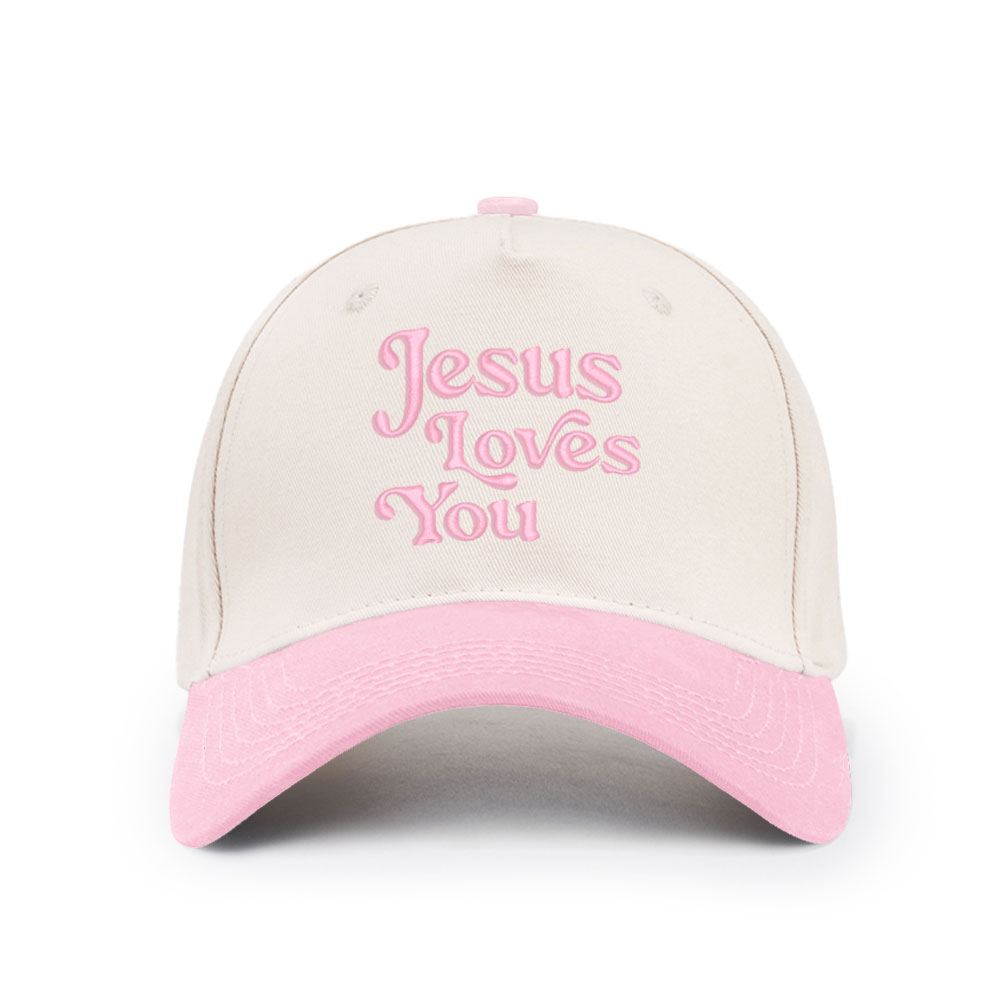Jesus Loves You Christian Trucker Hat-Teevibe