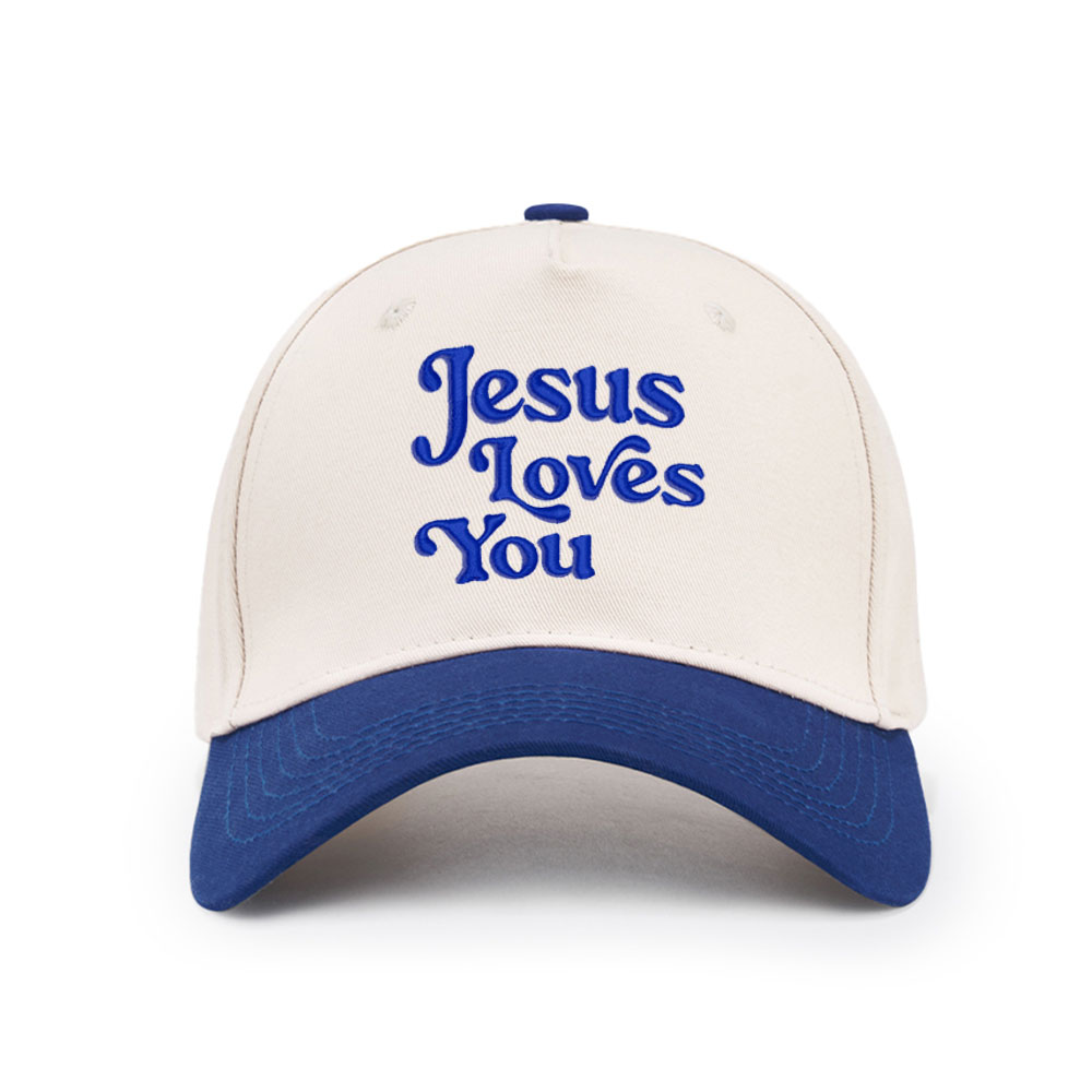 Jesus Loves You Christian Trucker Hat-Teevibe