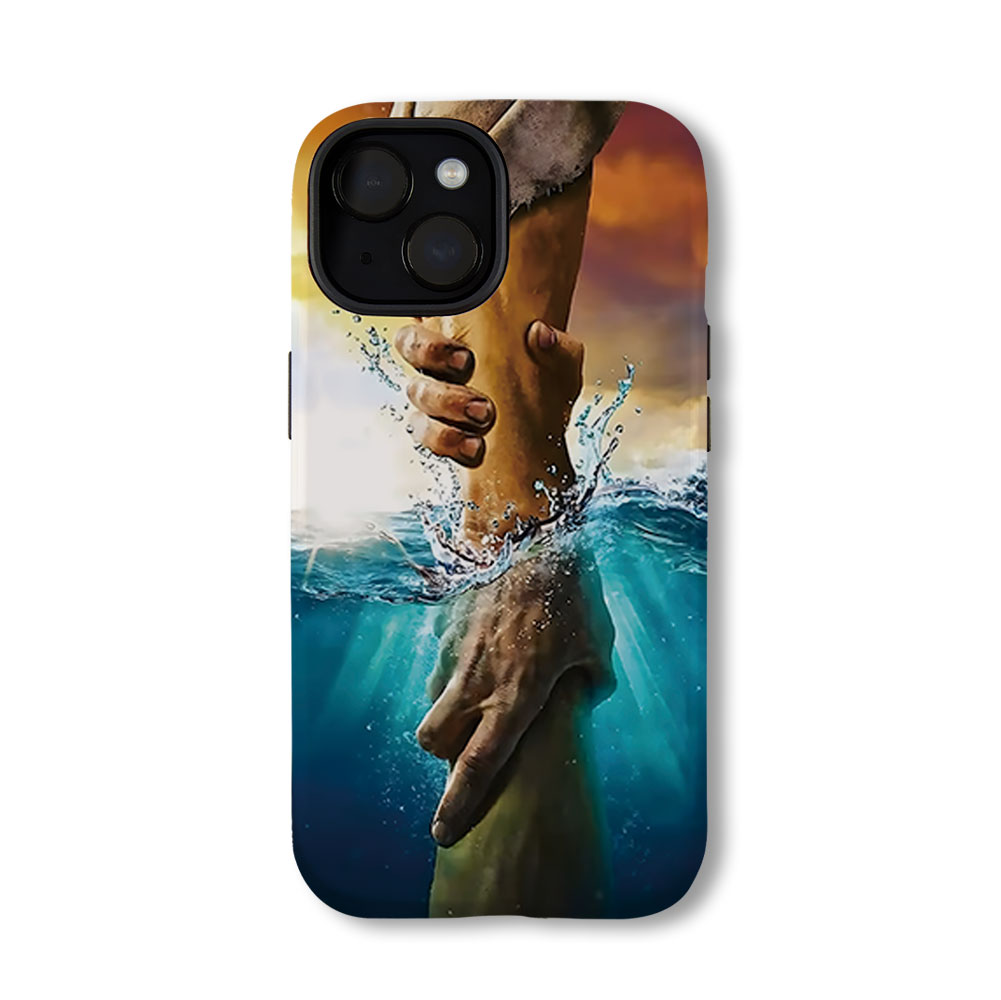Jesus Saves Christian Phone Case-Teevibe