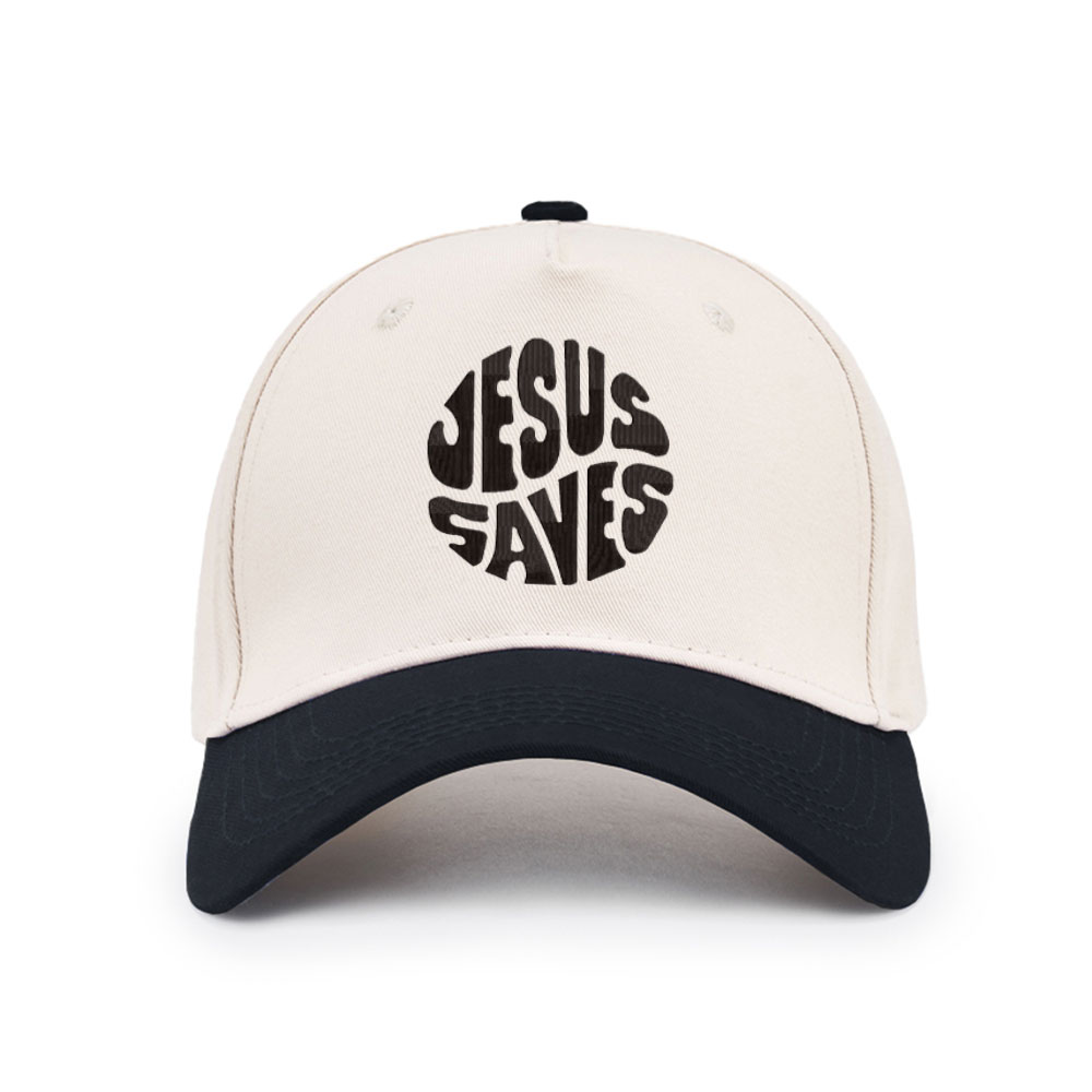 Jesus Saves Christian Trucker Hat-Teevibe
