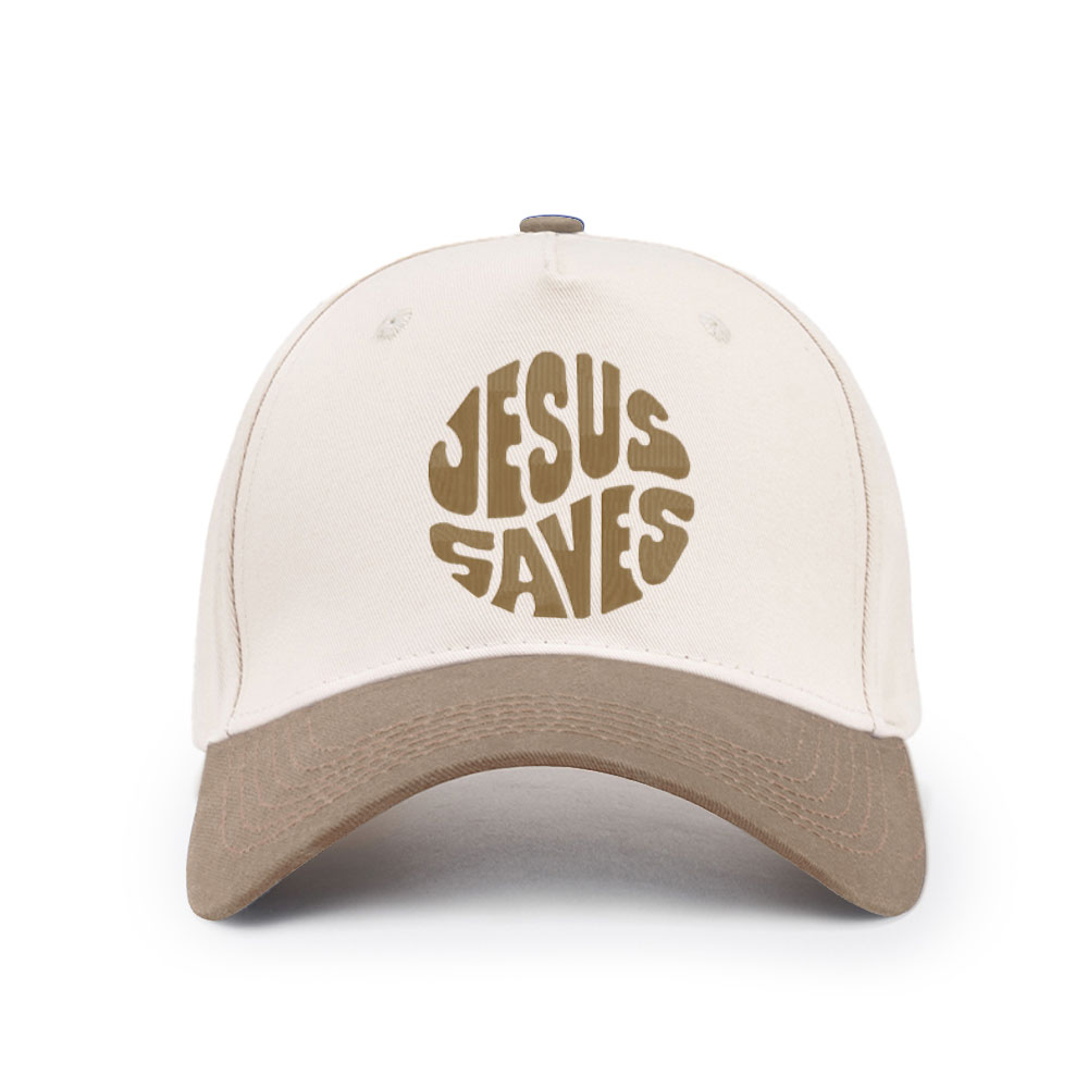 Jesus Saves Christian Trucker Hat-Teevibe