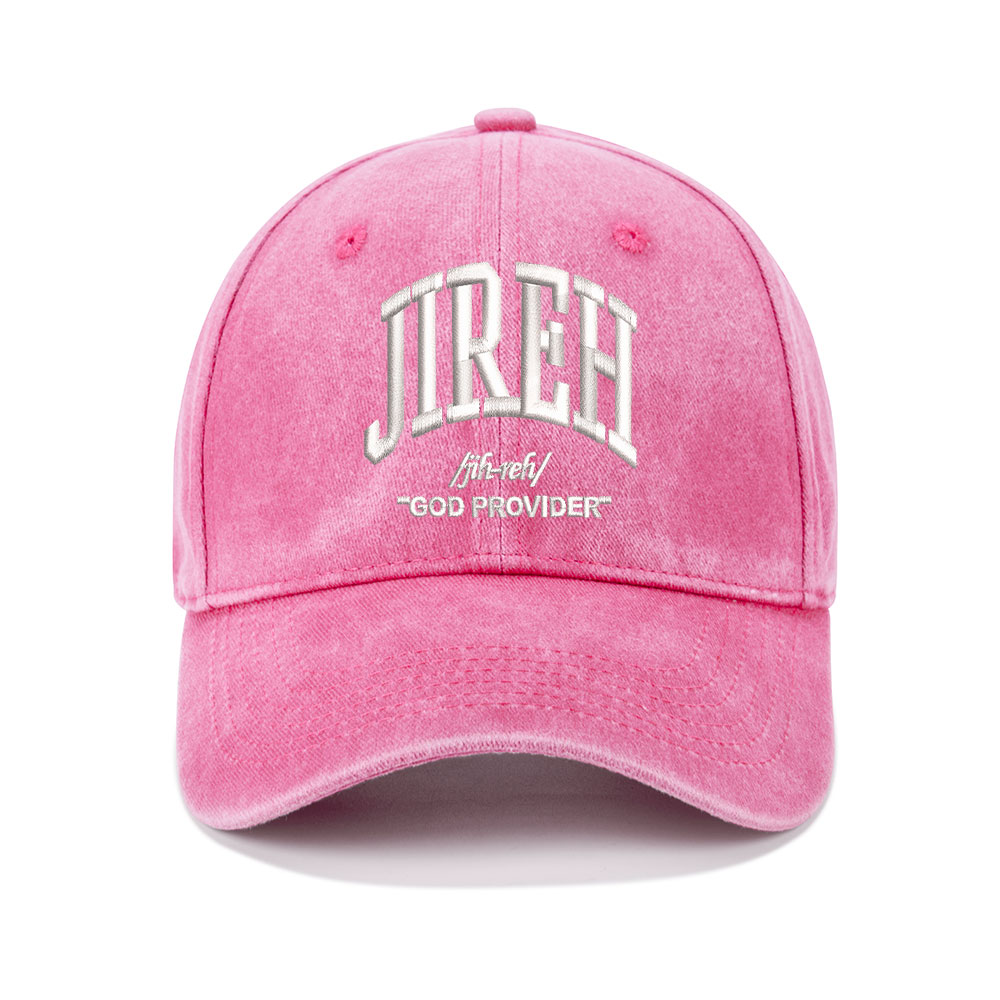 Jireh Christian Washed Hat-Teevibe