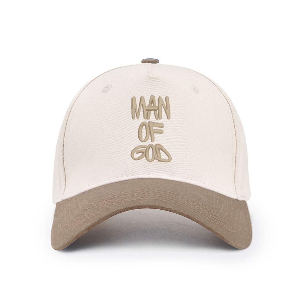 Man Of God Christian Trucker Hat-Teevibe