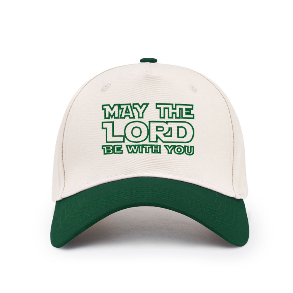 May The Lord Be With You Christian Trucker Hat-Teevibe