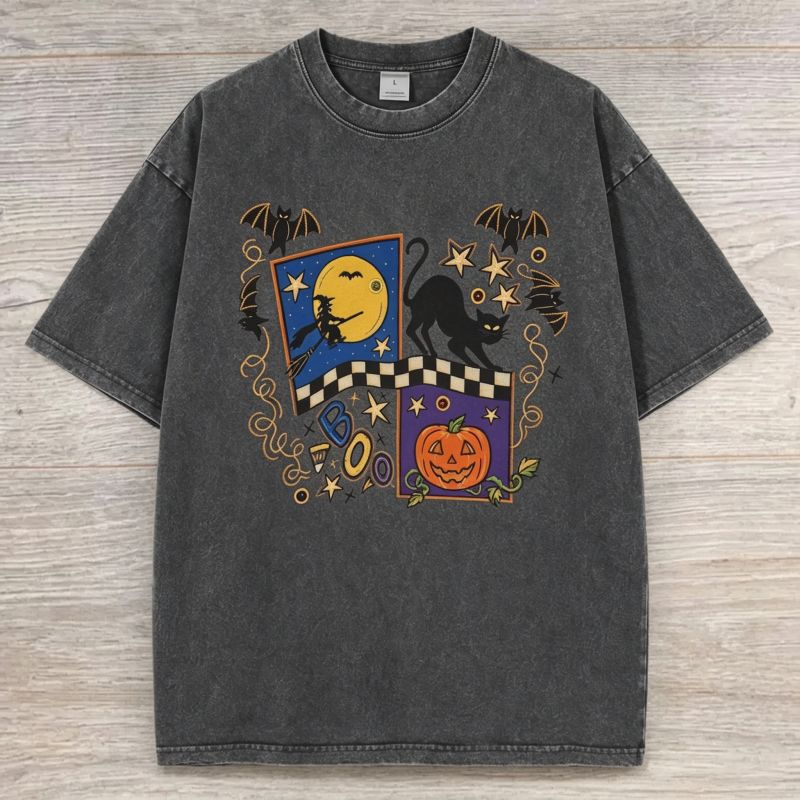 Retro Halloween T-shirt