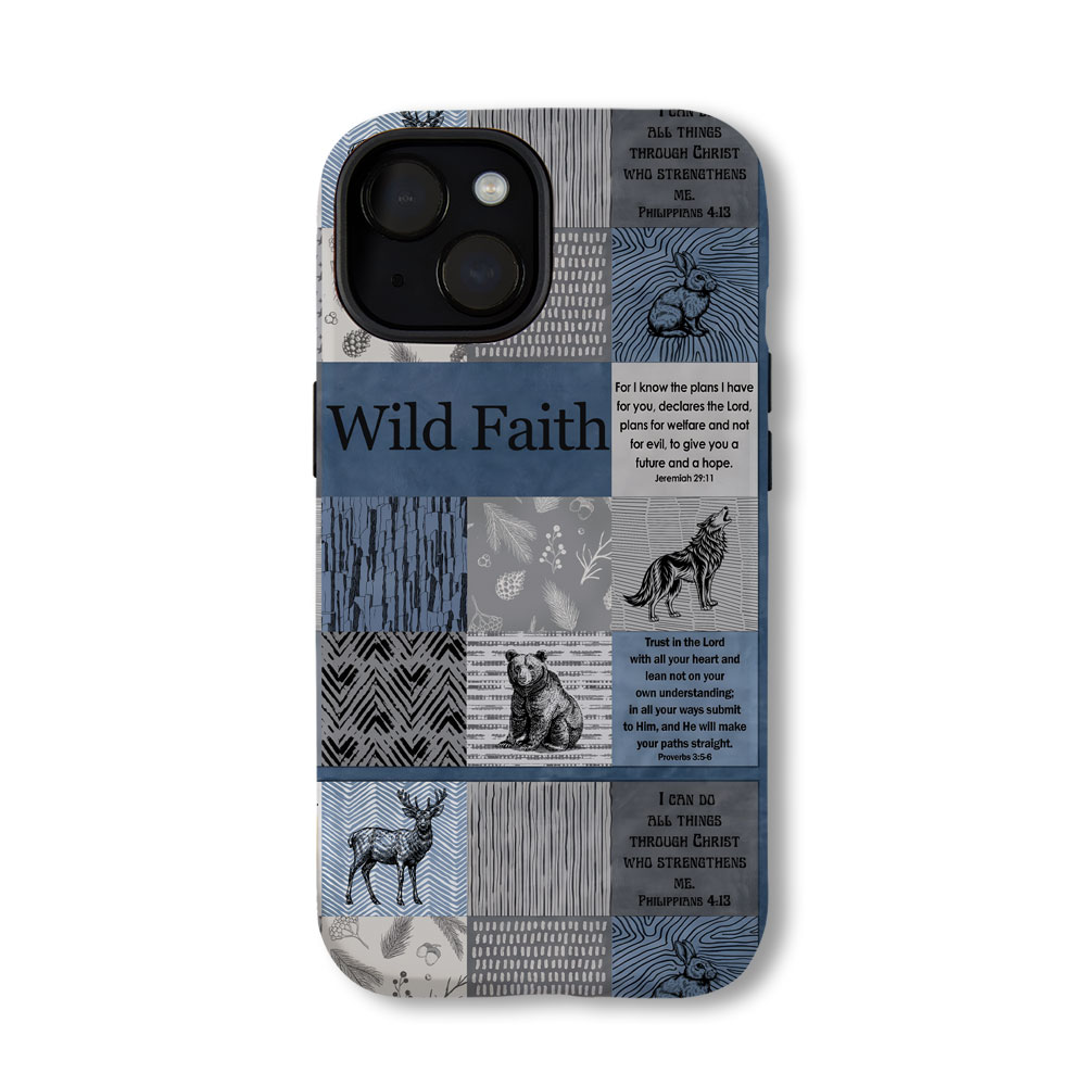 Wild Faith Christian Phone Case-Teevibe