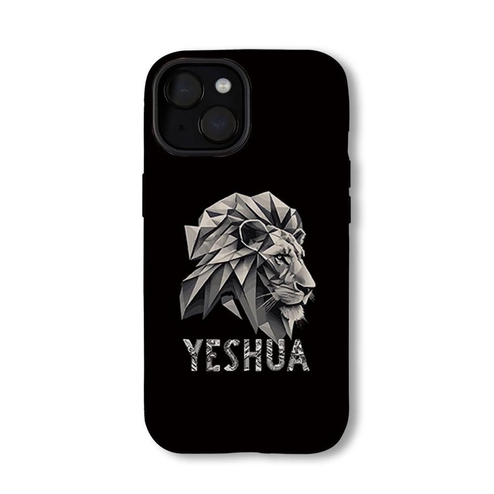 YESHUA And Lion Christian Phone Case-Teevibe