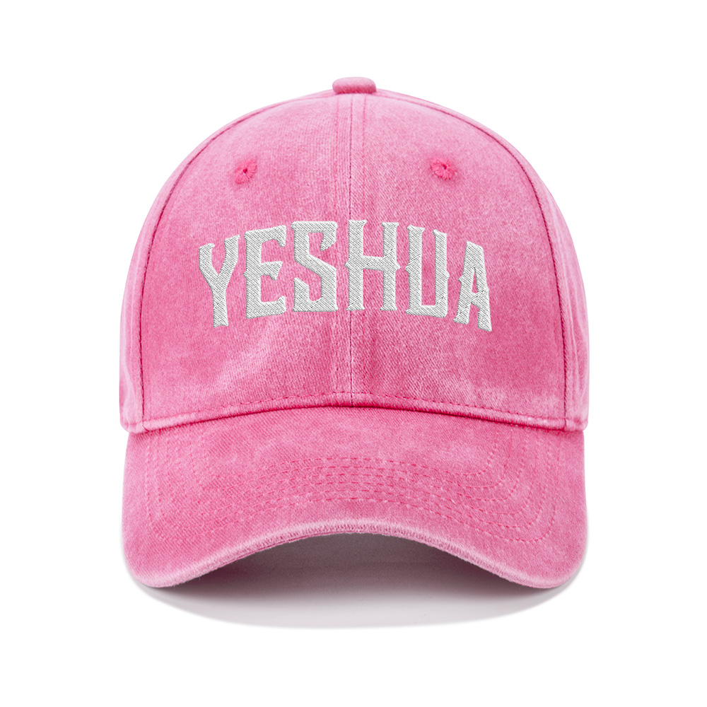 Yeshua Christian Washed Hat-Teevibe