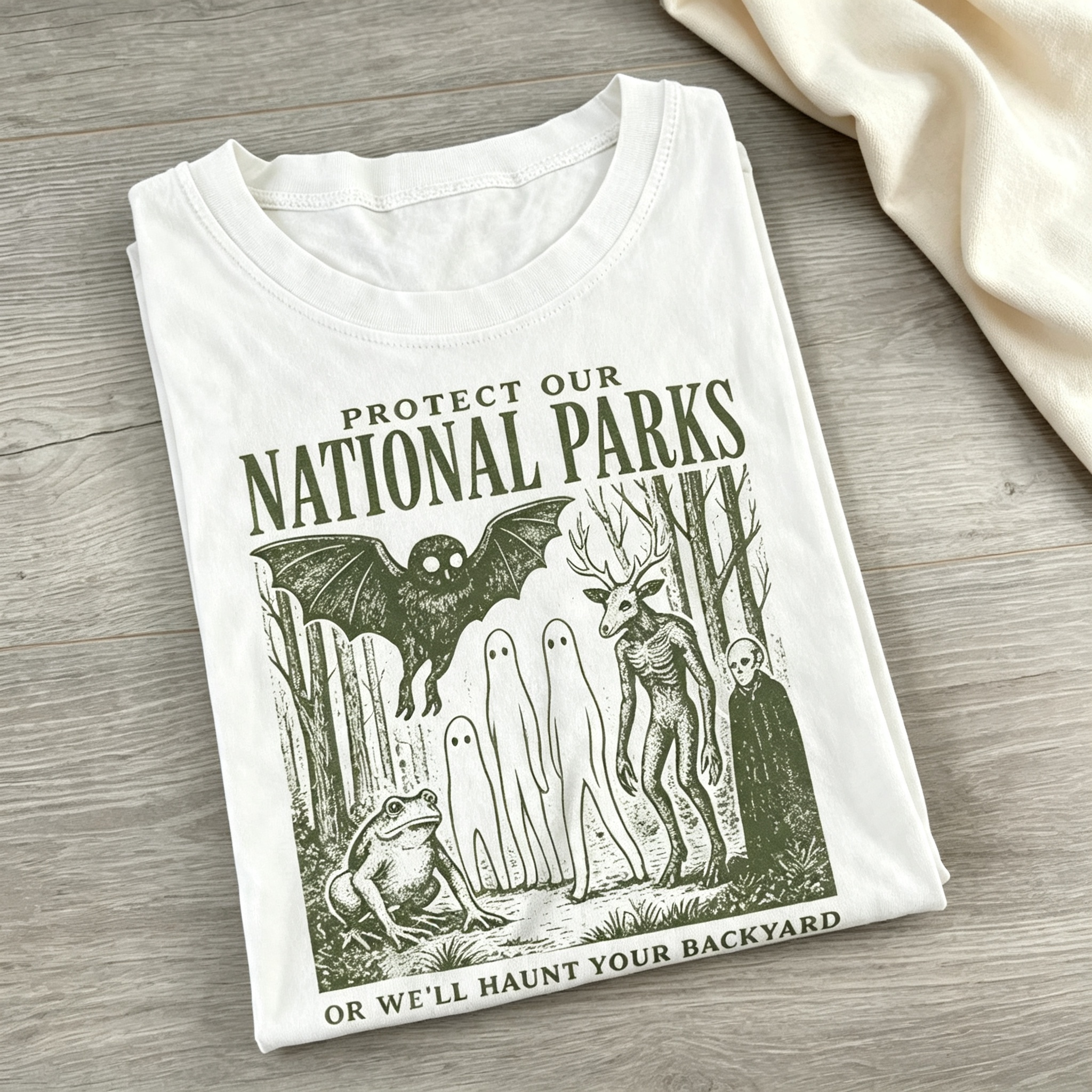 Folk Horror  National Park T-shirt