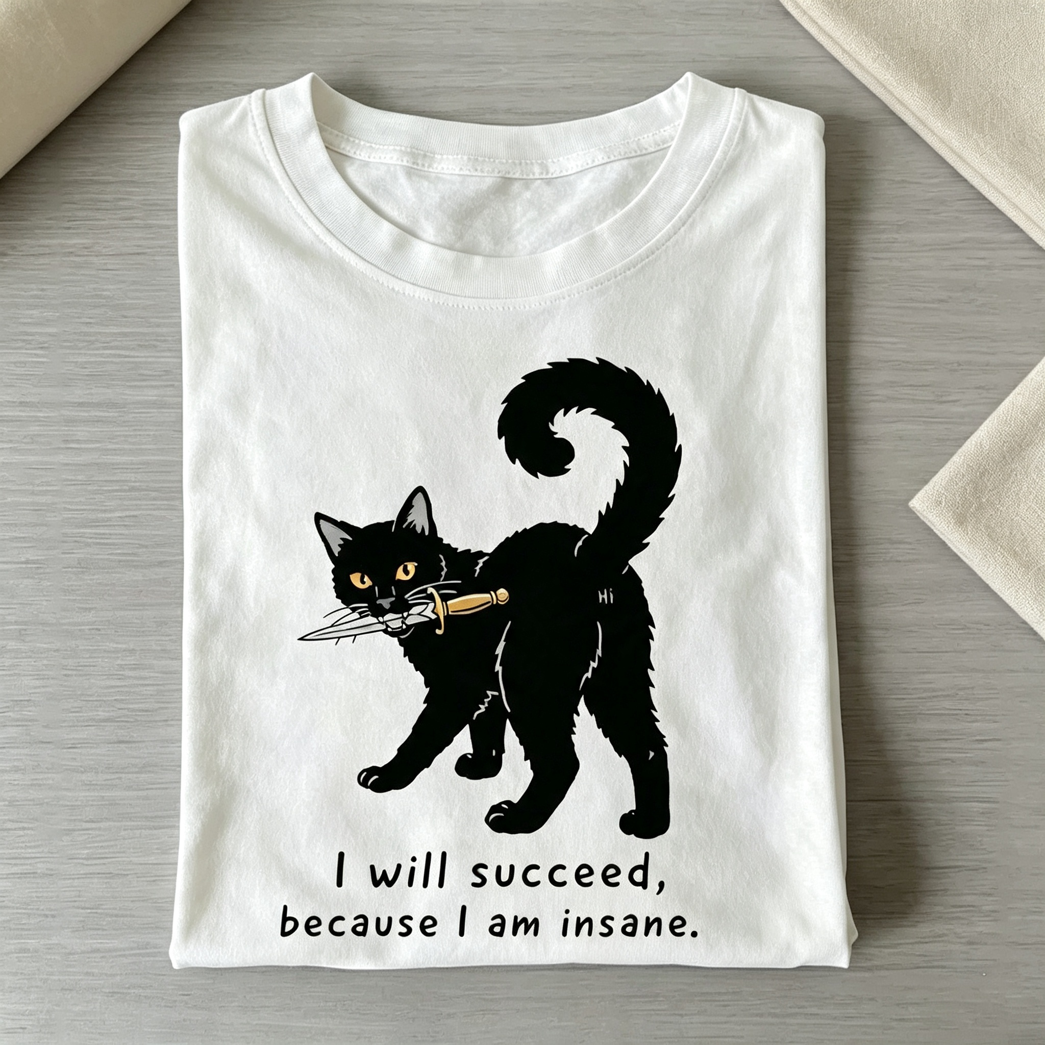 I Will Succeed Because I Am Insane T-shirt