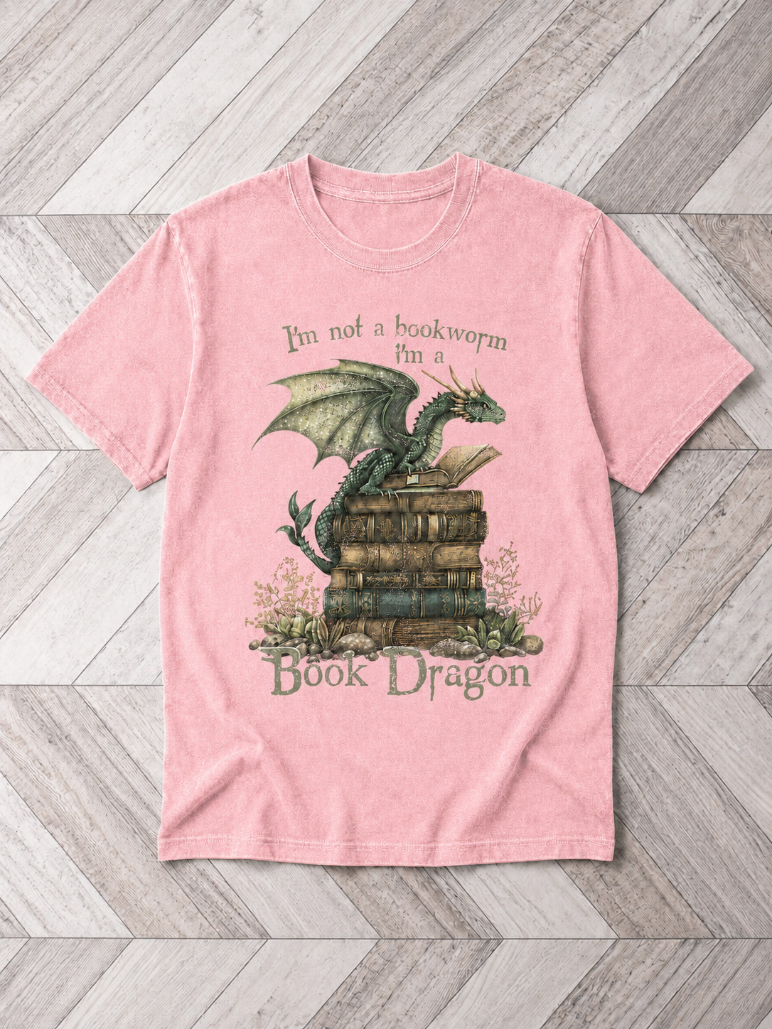 Not Bookworm, Book Dragon Shirt-Teevibe