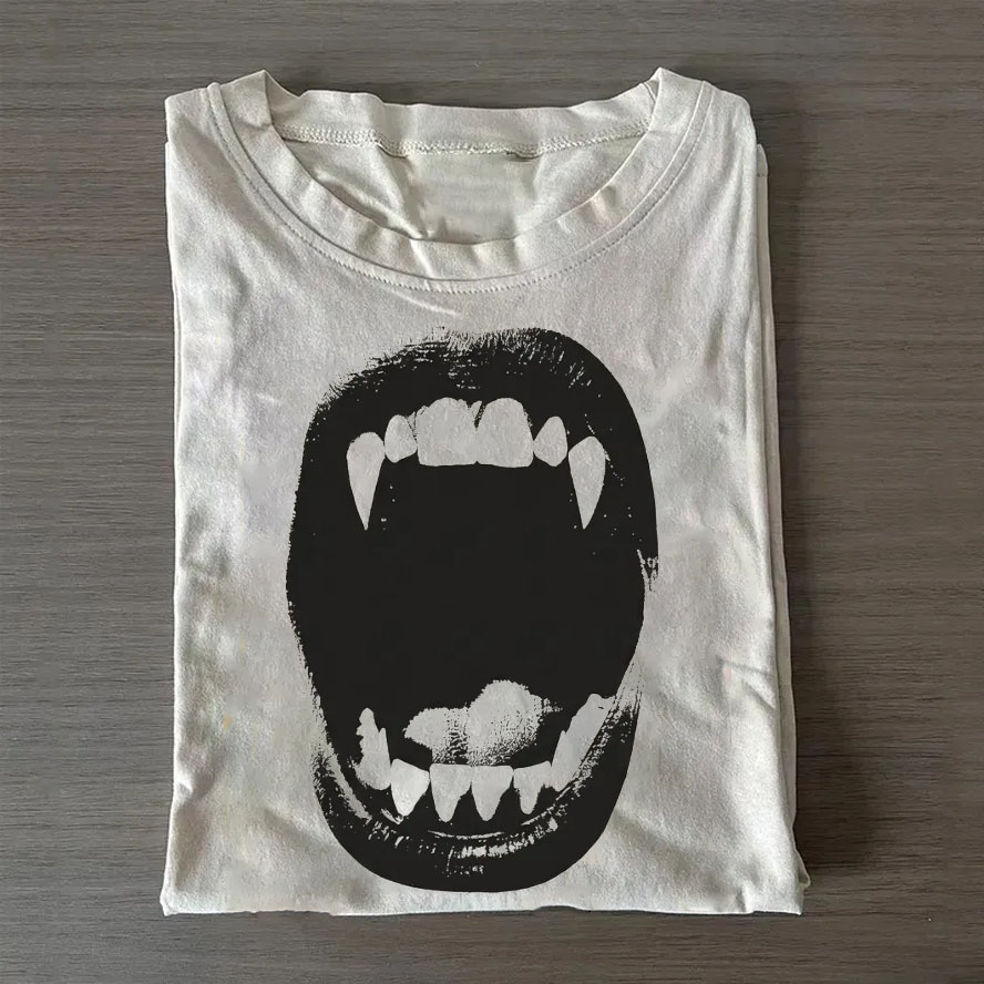 Vampire Bite T-shirt-Teevibe
