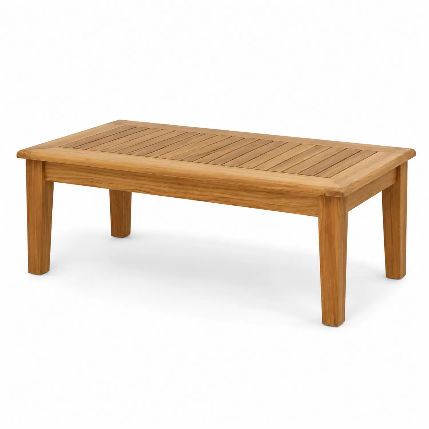 Tavolo rettangolare in legno di teak 100x50 cm