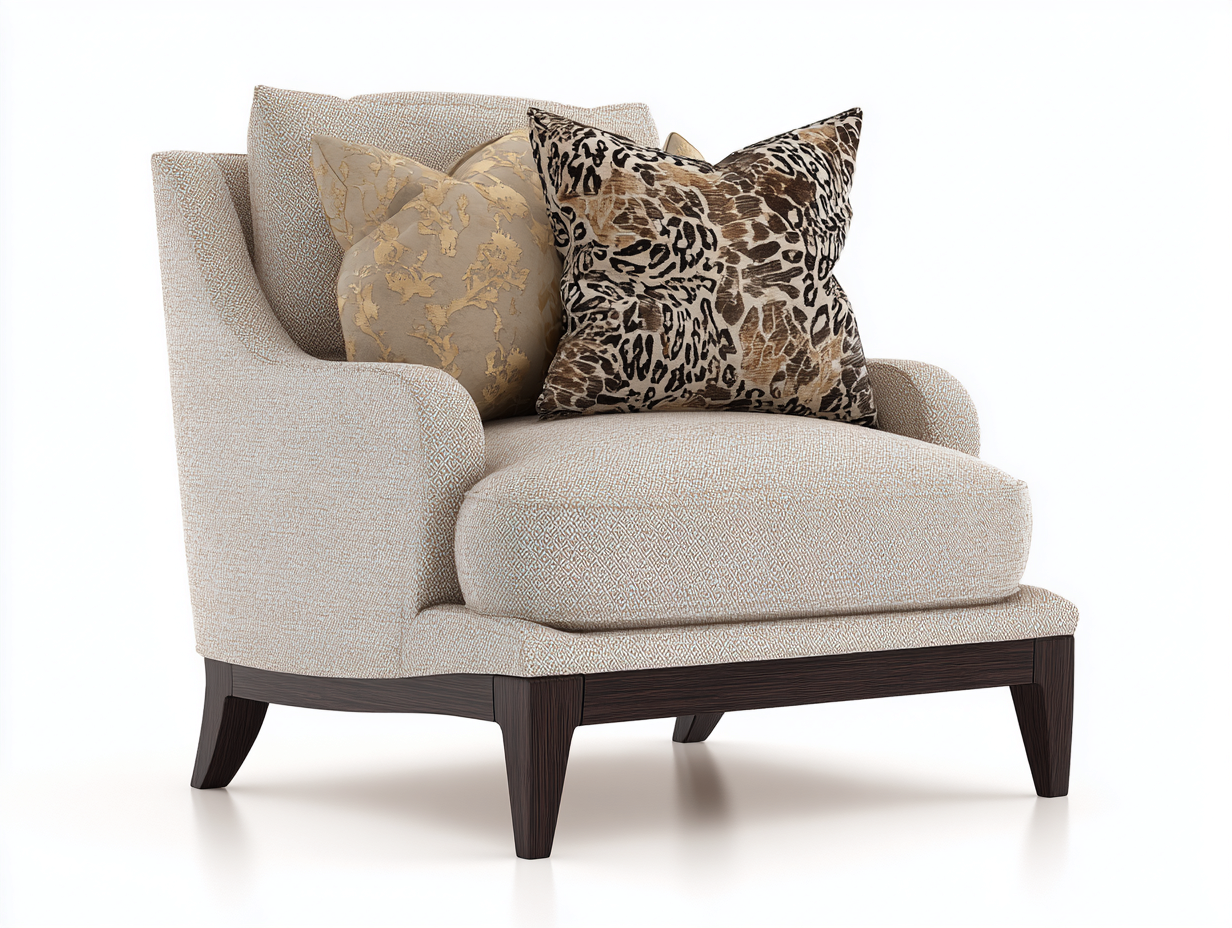 Poltrona in tessuto-tessuto-legno-82x90x86 cm-beige-stile contemporaneo elegante-Niriajahaus