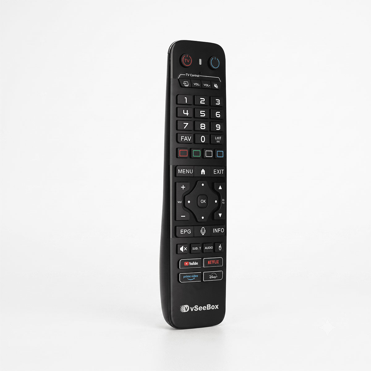 vSeeBox V6 Max Original Bluetooth Voice Remote Control with Backlit Keys