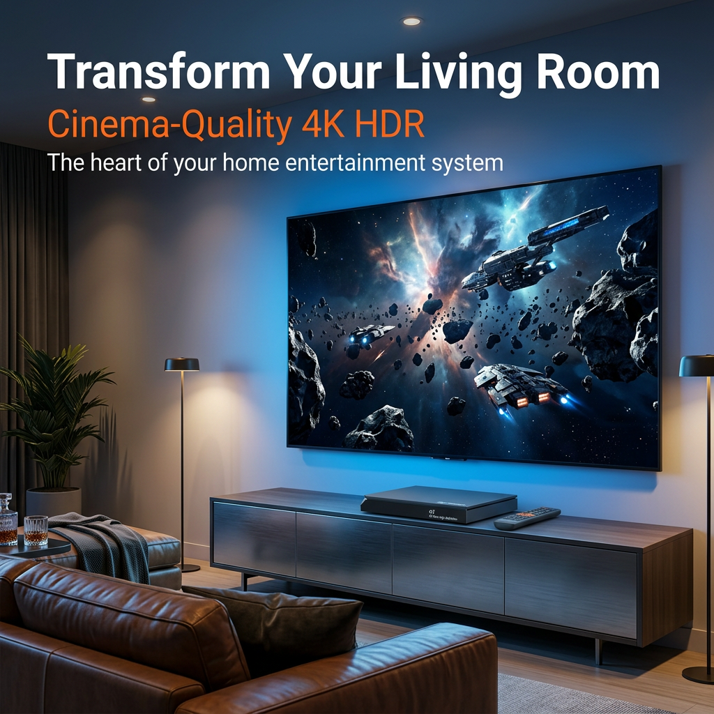 vSeeBox α1 4K HDR Linux Media Player with AV1 Decoder