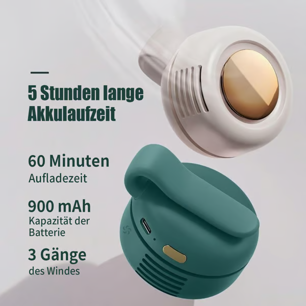 🌀Tragbarer, leiser Mini-Bladeless-Elektroventilator