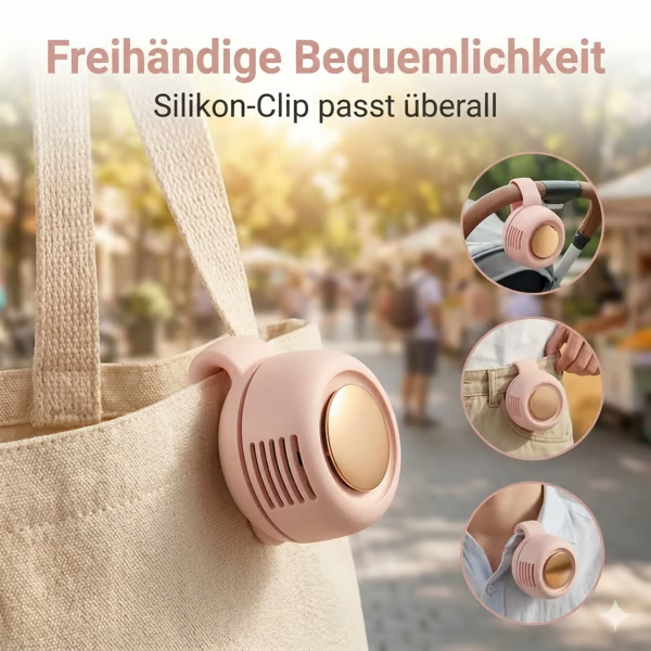 🌀Tragbarer, leiser Mini-Bladeless-Elektroventilator