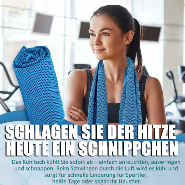 🎉1 KAUFEN, 1 GRATIS🌞Kühlendes Handtuch – Sofortkühlung überall und jederzeit! Wiederverwendbar, weich und hochsaugfähig
