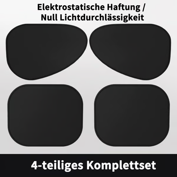 🚗Elektrostatische Sonnenschutzfolie für Autoseitenfenster – Sichtschutz, Hitzeschutz und Sonnenblende