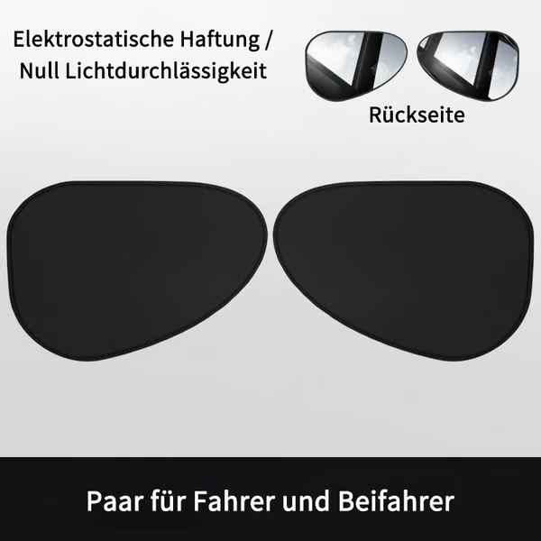 🚗Elektrostatische Sonnenschutzfolie für Autoseitenfenster – Sichtschutz, Hitzeschutz und Sonnenblende