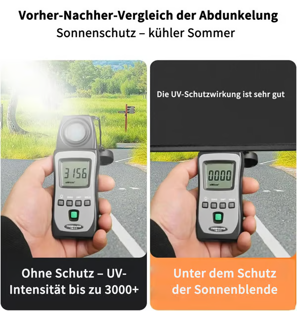 🚗Elektrostatische Sonnenschutzfolie für Autoseitenfenster – Sichtschutz, Hitzeschutz und Sonnenblende