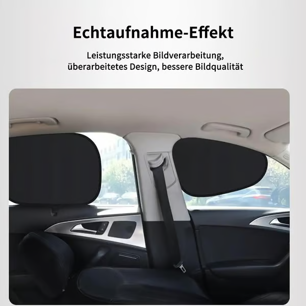 🚗Elektrostatische Sonnenschutzfolie für Autoseitenfenster – Sichtschutz, Hitzeschutz und Sonnenblende