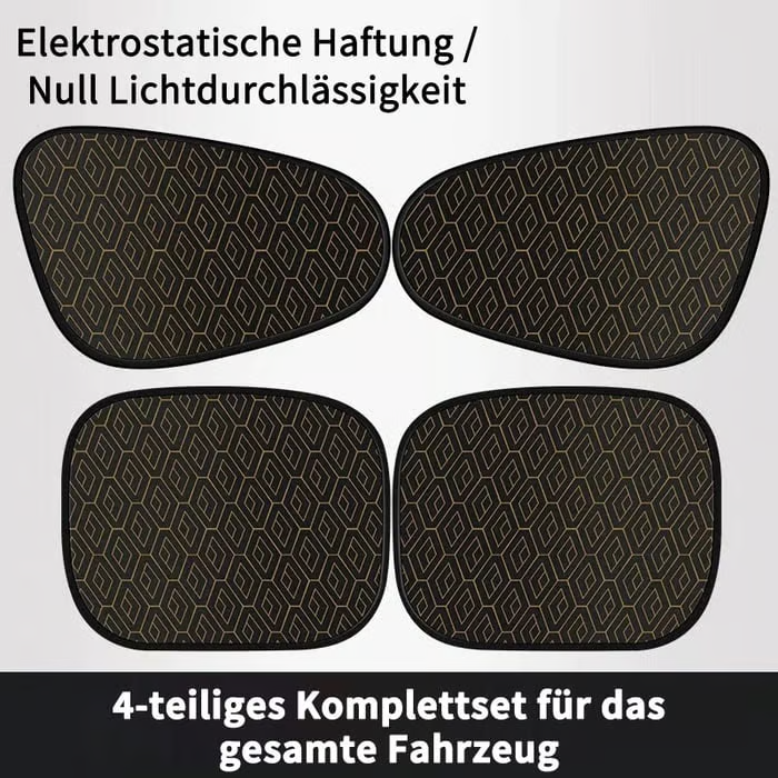 🚗Elektrostatische Sonnenschutzfolie für Autoseitenfenster – Sichtschutz, Hitzeschutz und Sonnenblende